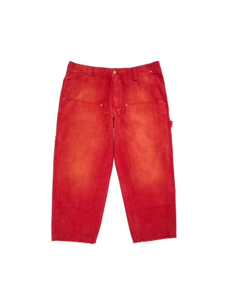 Брюки Willy Chavarria Workwear Toluca Pant — красный