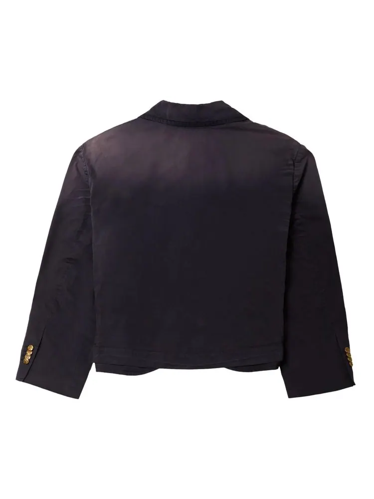Куртка Willy Chavarria Washed Box Cutter Jacket 'Navy' — синий