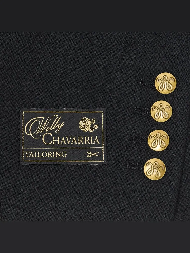 Куртка Willy Chavarria Box Cutter Jacket — изображение 3 из 3, черный