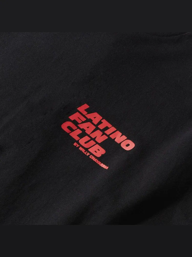 Футболка Willy Chavarria LFC Logo Tee — изображение 3 из 4, черный
