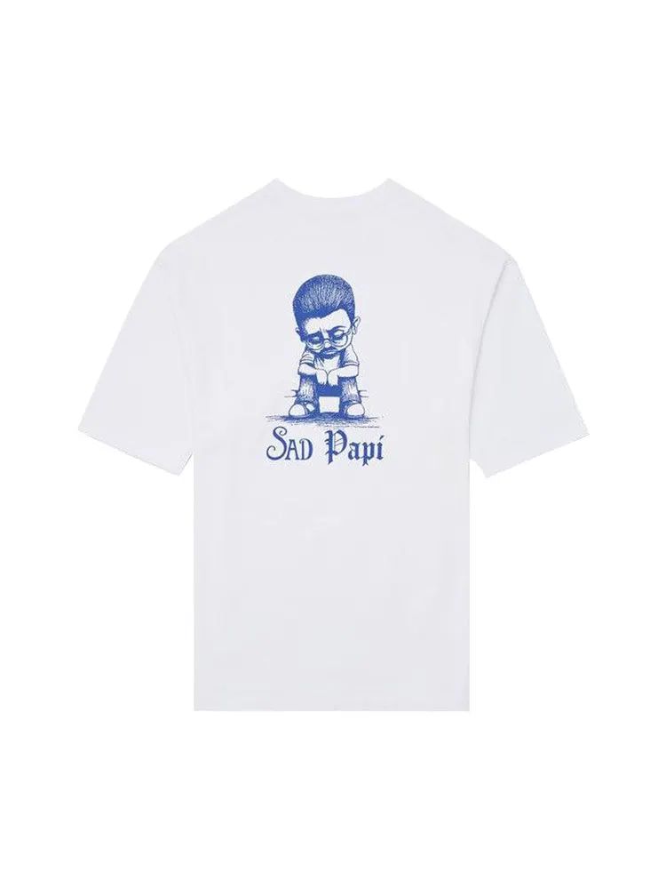 Футболка Willy Chavarria Precious Sad Papi Northsider Tee — изображение 2 из 2, белый