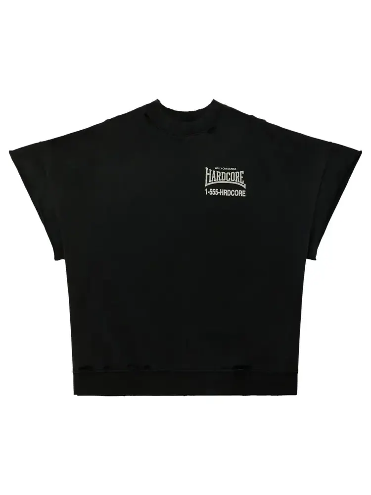 Футболка Willy Chavarria Hardcore Muscle Tee — изображение 1 из 2, черный