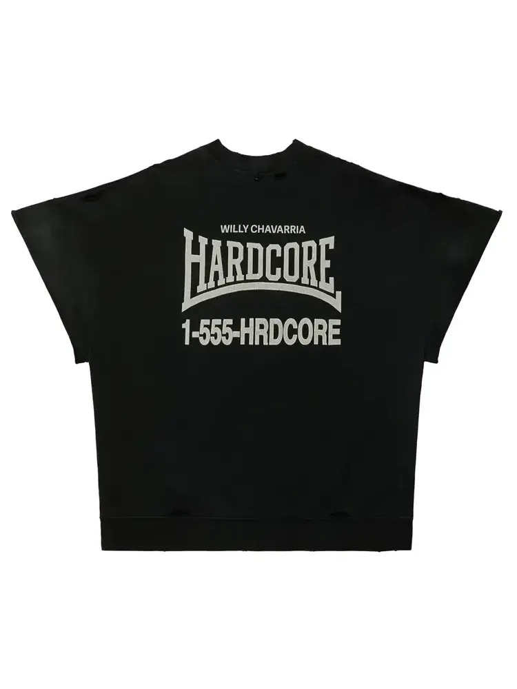 Футболка Willy Chavarria Hardcore Muscle Tee — изображение 2 из 2, черный