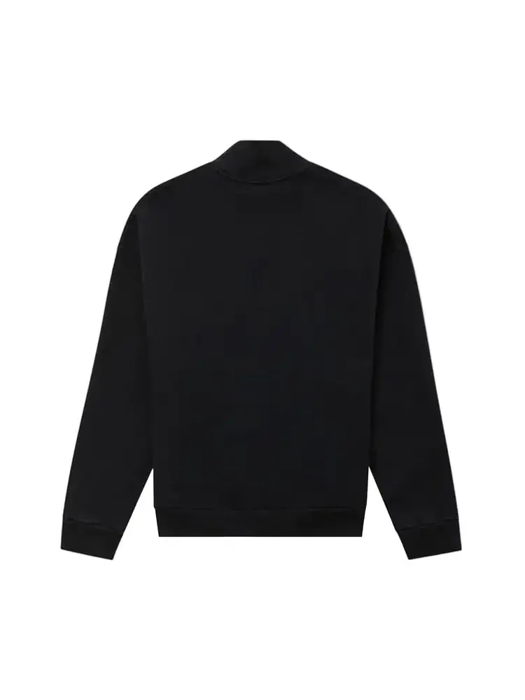 Свитшот Willy Chavarria Stripe Gilroy Crewneck 'Black' — изображение 2 из 2, черный
