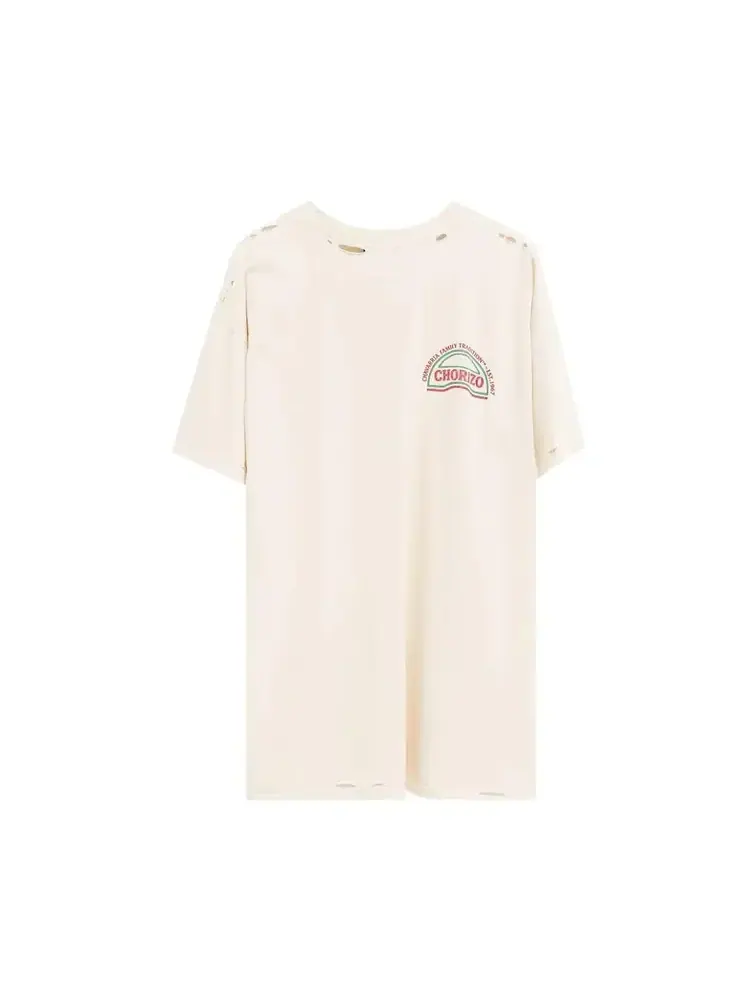 Willy Chavarria Chorizo Easy Tee 'Masa' — изображение 2 из 2, белый