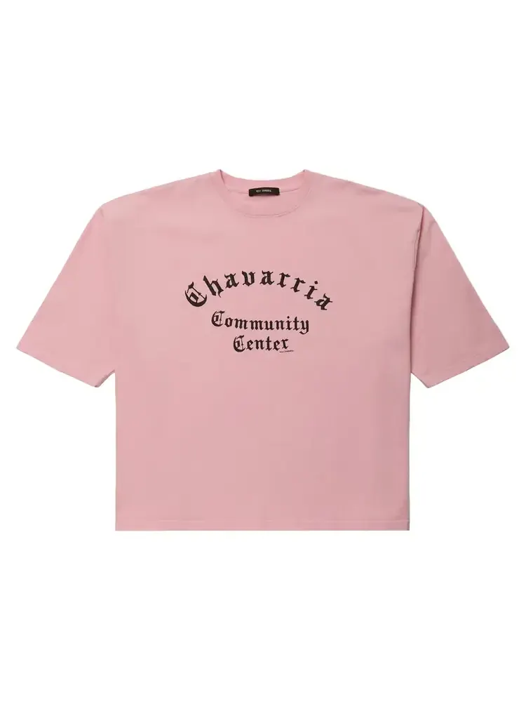 Футболка Willy Chavarria Community Center Buffalo Tee 'Chicle'