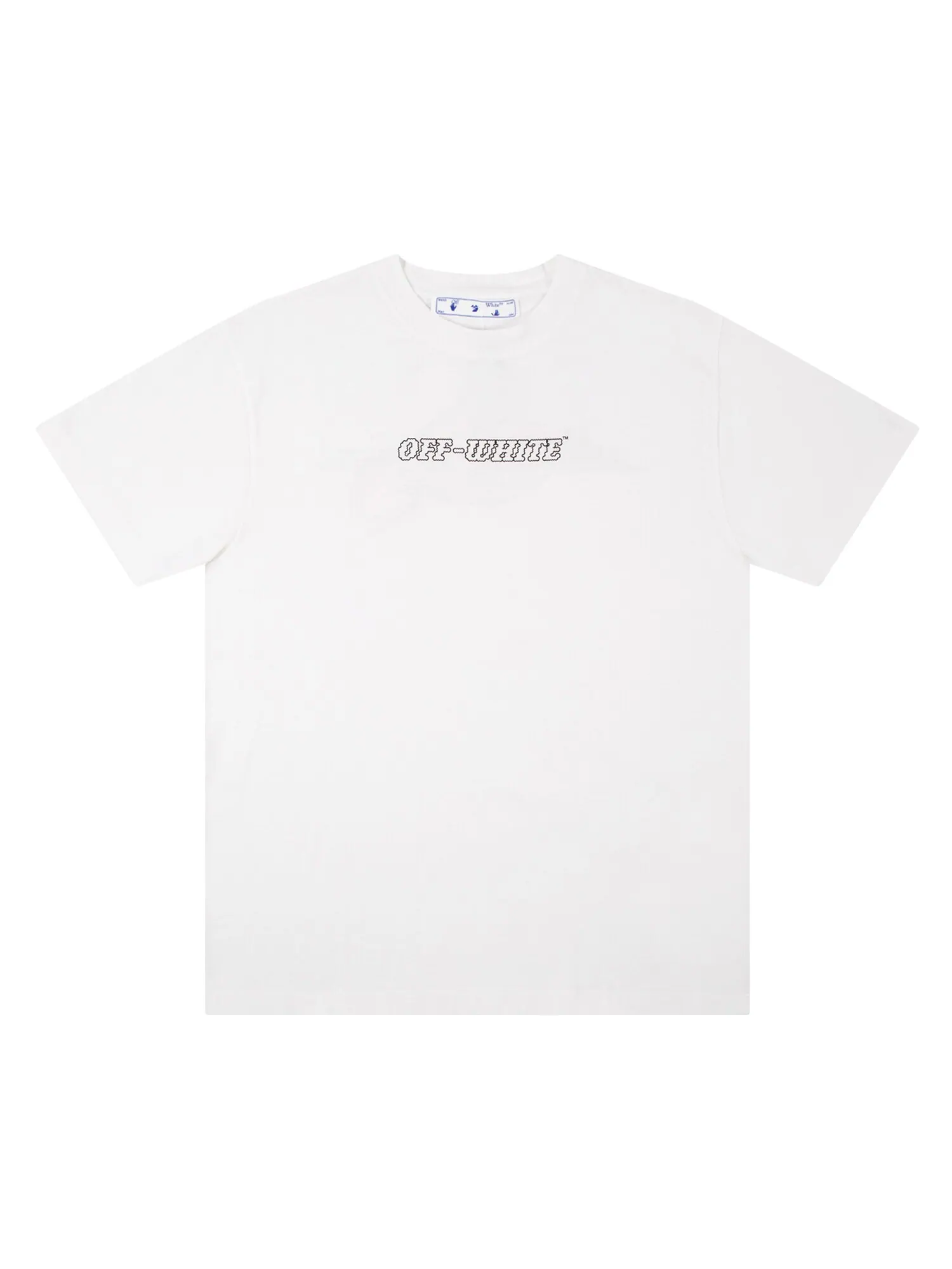 Футболка Off-White с логотипом Белый/телесный — изображение 1 из 1