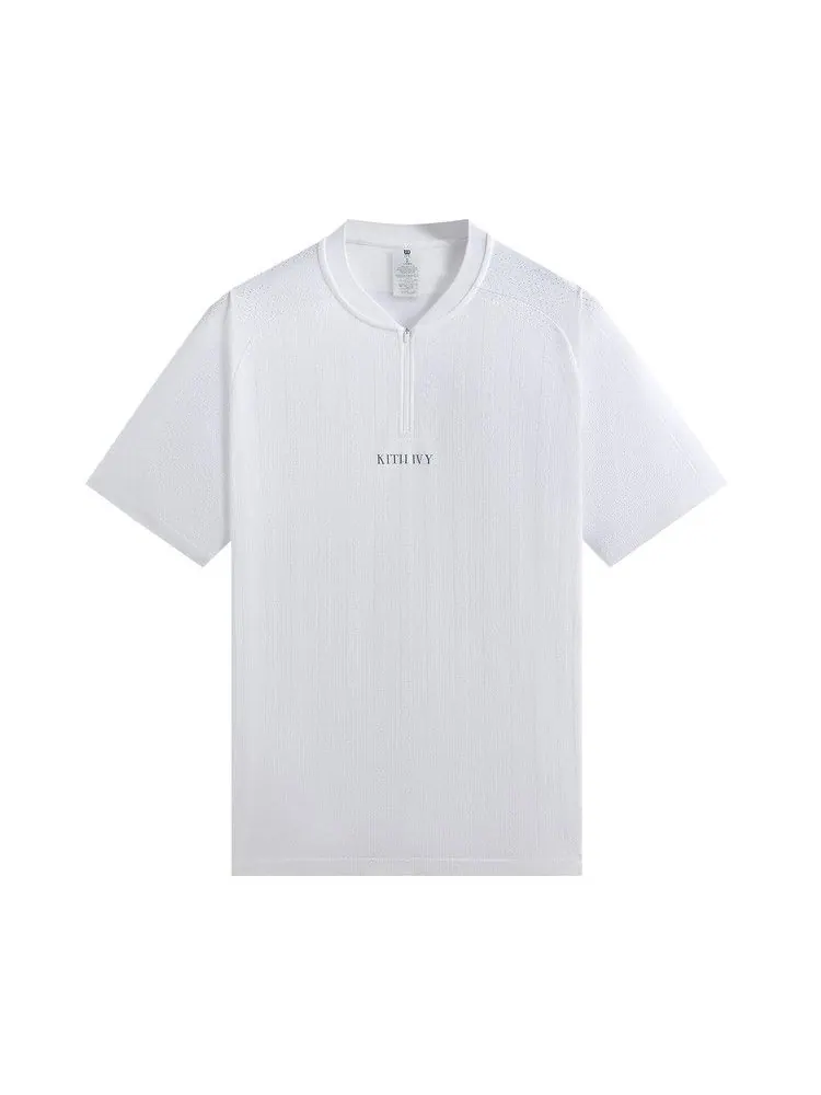 Топ Kith Ivy For Wilson Gamepoint Henley — изображение 1 из 1, белый