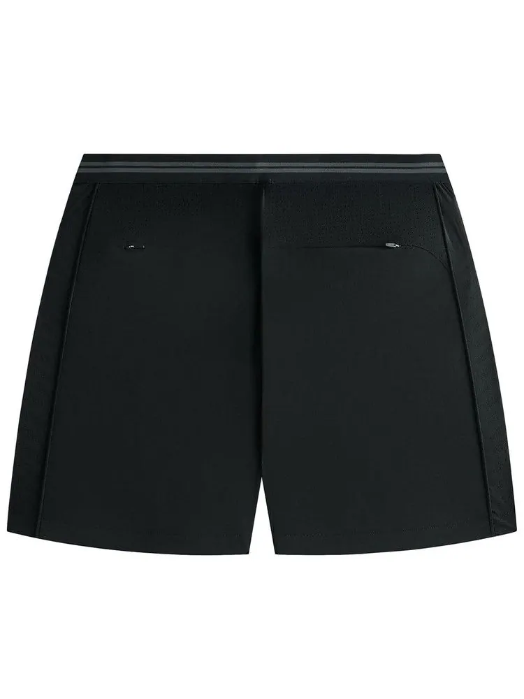 Шорты Kith Ivy For Wilson Meridian Pleated Short — изображение 2 из 2, черный