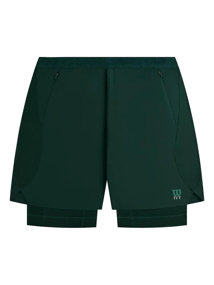 Шорты Kith Ivy For Wilson Topspin Short — изображение 1 из 2, зеленый