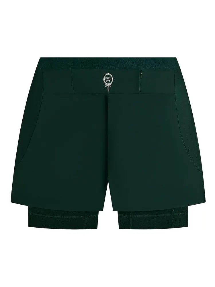 Шорты Kith Ivy For Wilson Topspin Short — изображение 2 из 2, зеленый