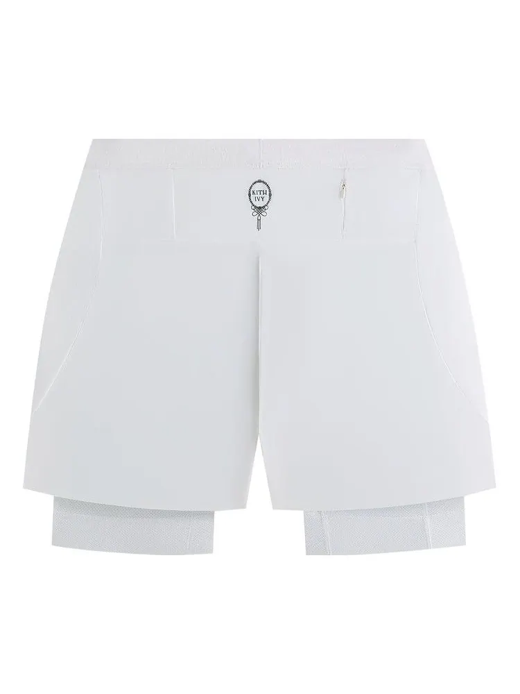 Шорты Kith Ivy For Wilson Topspin Short — изображение 2 из 2, белый