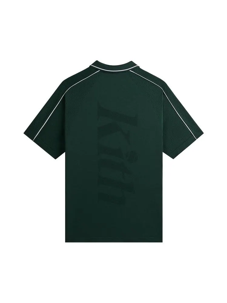 Поло Kith x Wilson Doherty Zip Front Polo, Stadium — изображение 2 из 2, зеленый