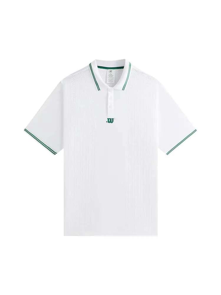 Поло Kith x Wilson Renshaw Court Polo — изображение 1 из 2, белый