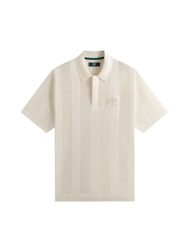 Поло Kith x Wilson Crochet Polo, Sandrift — изображение 1 из 2, бежевый