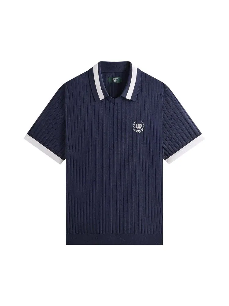 Поло Kith x Wilson V-Neck Polo — изображение 1 из 2, ночной