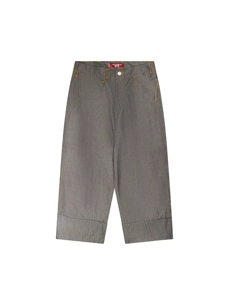 Брюки классические в полоску Junya Watanabe MAN x Levi — серый
