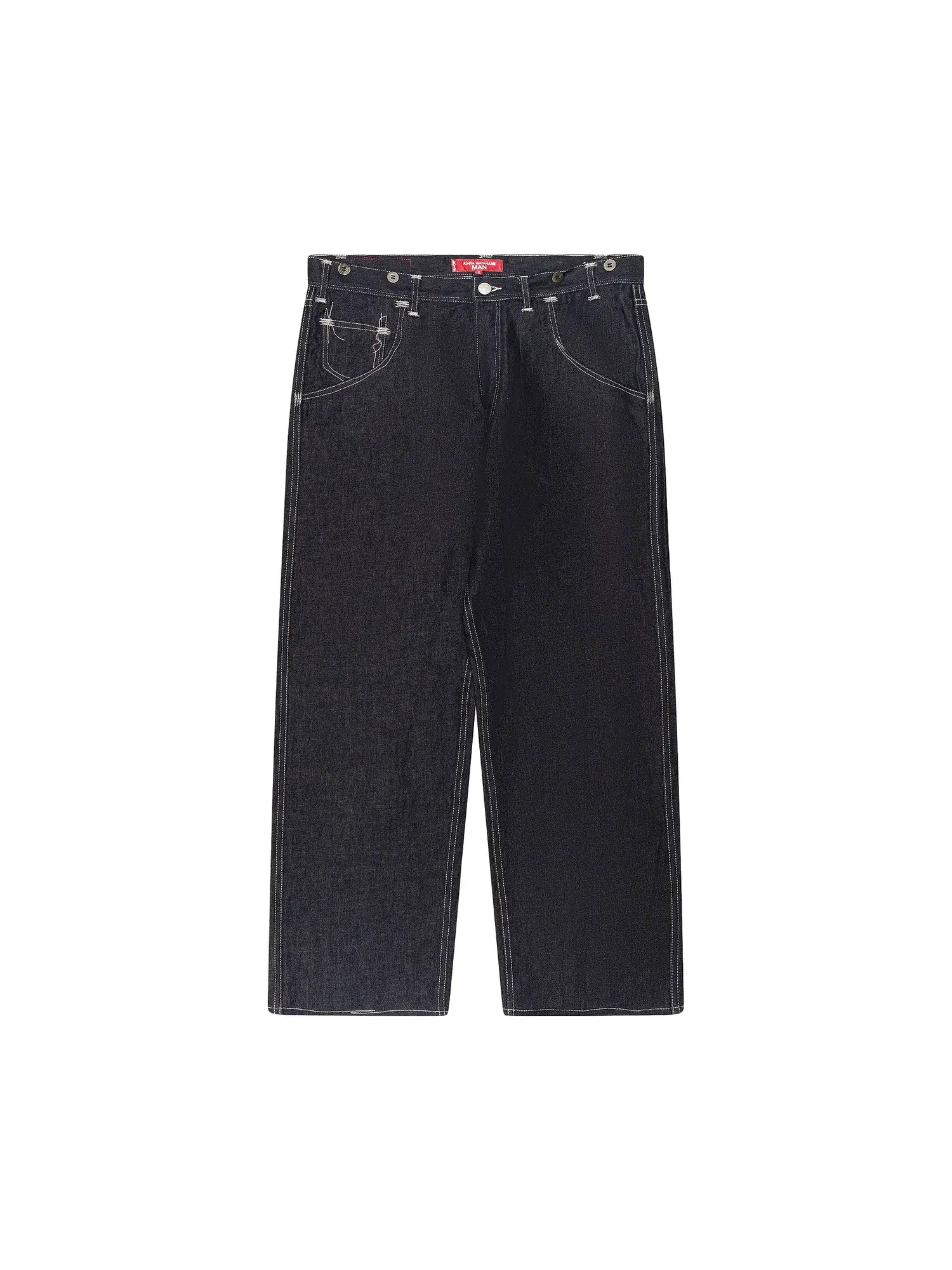 Штаны Junya Watanabe MAN Linen Denim Trousers — синий