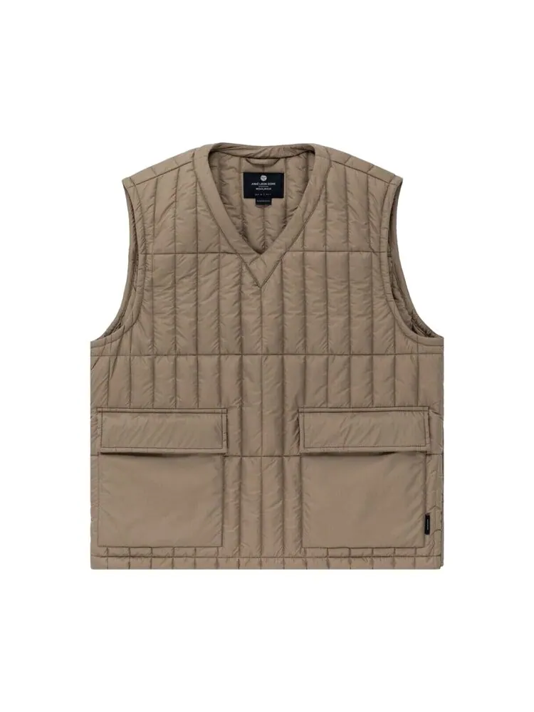 Жилет Aimé Leon Dore x Woolrich Filled Vest — изображение 1 из 1, коричневый