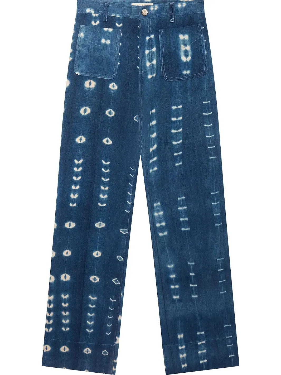Джинсы Wales Bonner Brooklyn Jeans Vintage Tie Dye