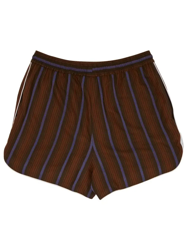Шорты Wales Bonner Life Shorts — изображение 2 из 3, коричневый