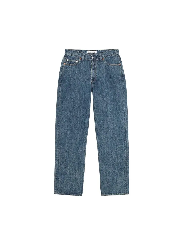 Джинсы Stussy x Our Legacy Work Shop Work Cut Jean — изображение 1 из 2, синий