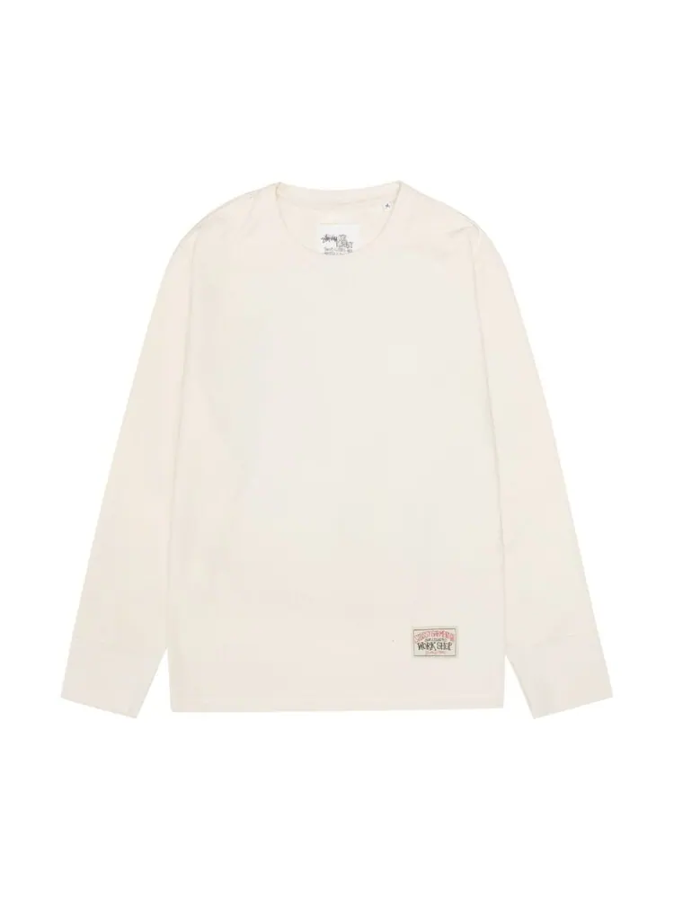 Лонгслив Stussy x Our Legacy Work Shop Thermal Long-Sleeve — изображение 1 из 2, бежевый