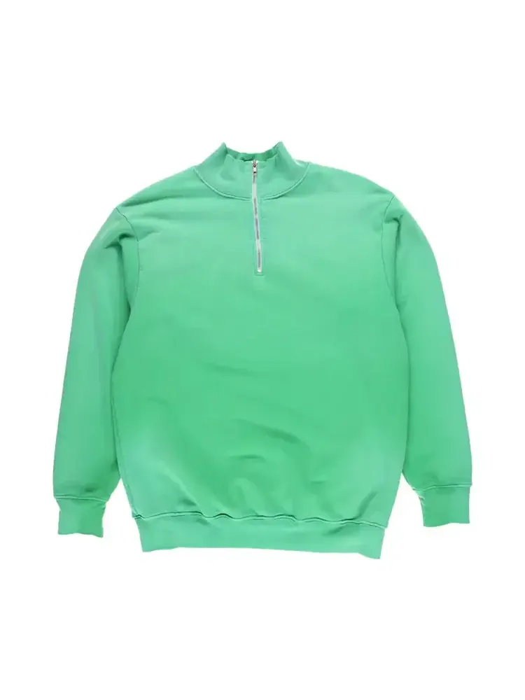 Свитер XHIBITION Quarter Zip — зеленый