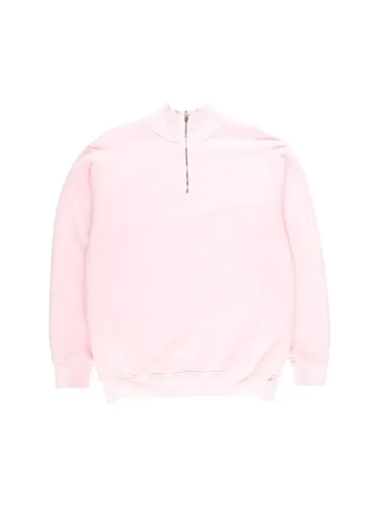 Свитер XHIBITION Quarter Zip — розовый