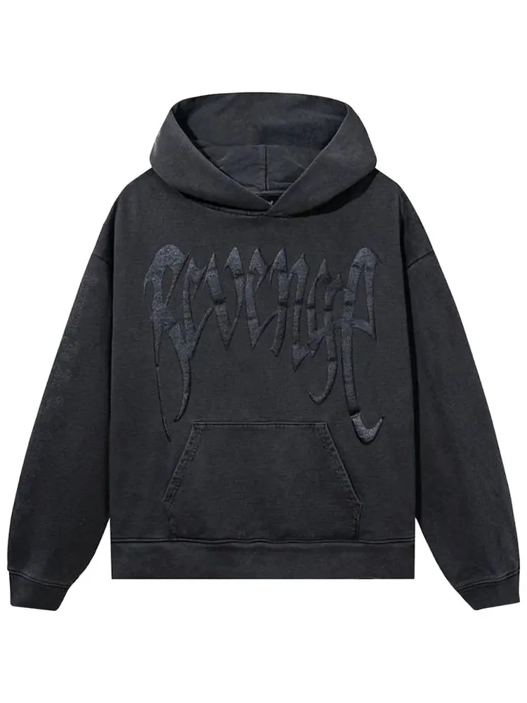 Худи Revenge x XXXTentacion Heartbreak Vintage Hoodie 'Black' — изображение 1 из 2, черный