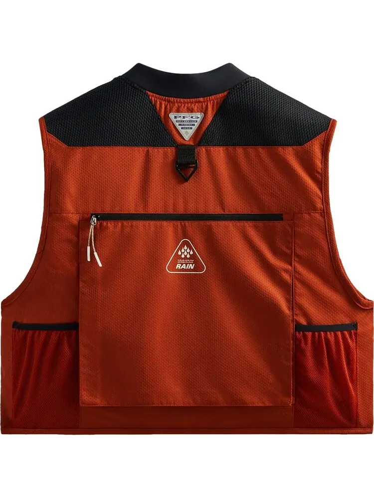 Жилет Kith For Columbia Henrys Fork V Vest 'Sanguine' — изображение 2 из 2, оранжевый