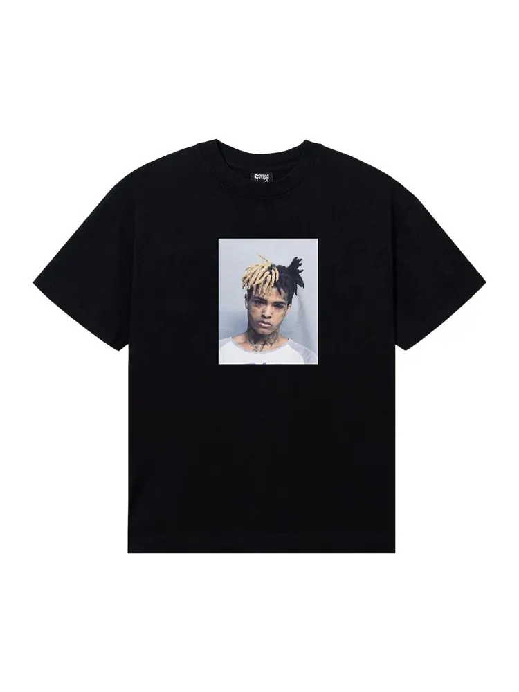 Футболка Revenge x XXXTentacion Mugshot Tee 'Black' — изображение 1 из 1, черный