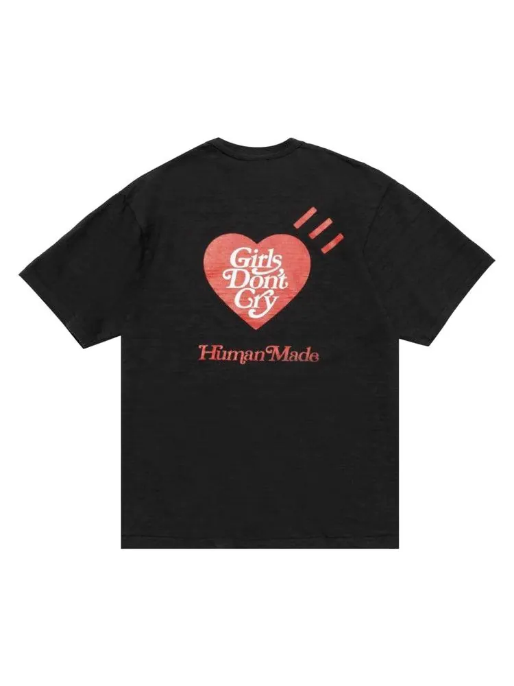 Футболка Human Made x Girls Dont Cry Valentines Day T-Shirt — изображение 2 из 2, черный/красный