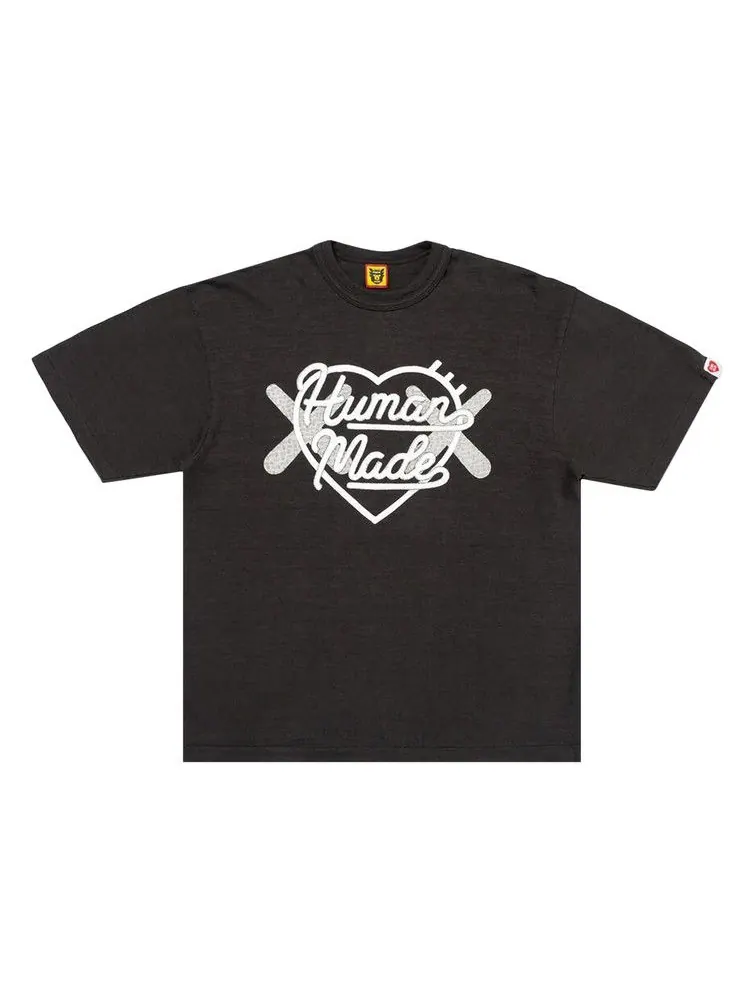 Футболка Human Made x KAWS Made T-Shirt #1 — изображение 1 из 1, черный/серый