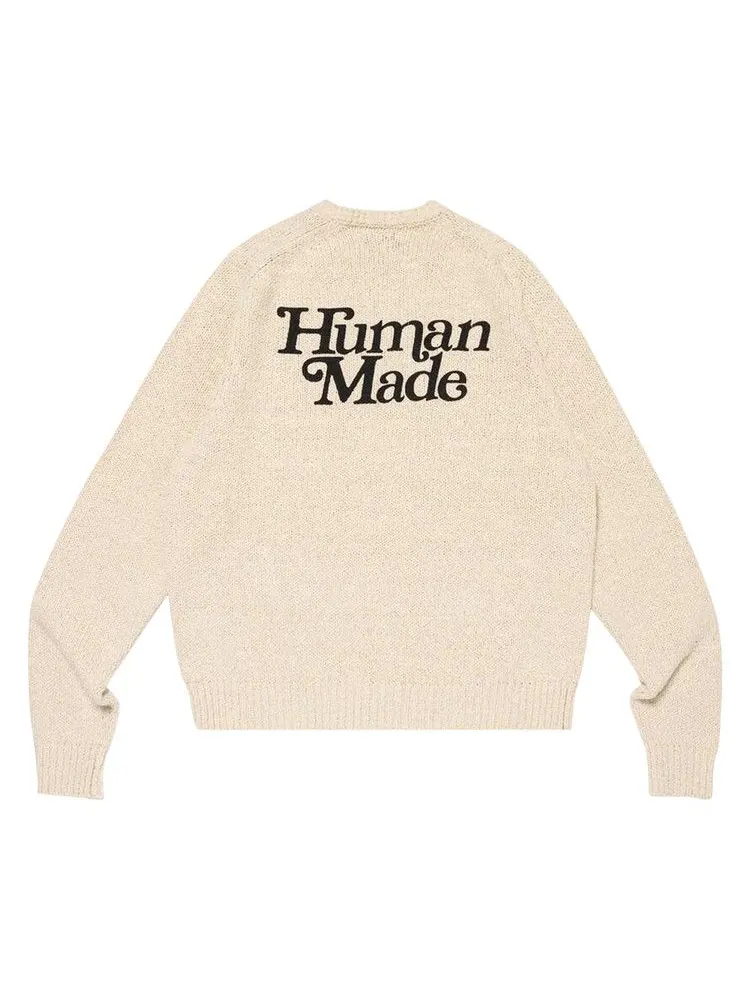 Свитер Human Made Knit Sweater — изображение 2 из 2, белый