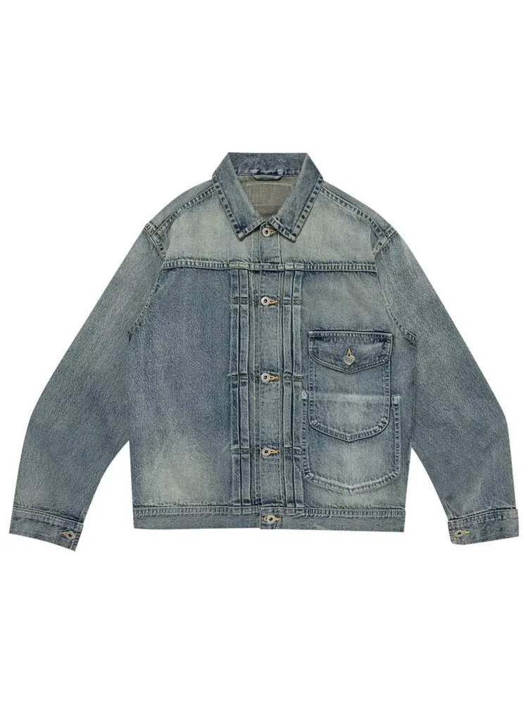Куртка Human Made Denim Work Jacket Indigo — изображение 1 из 2, синий