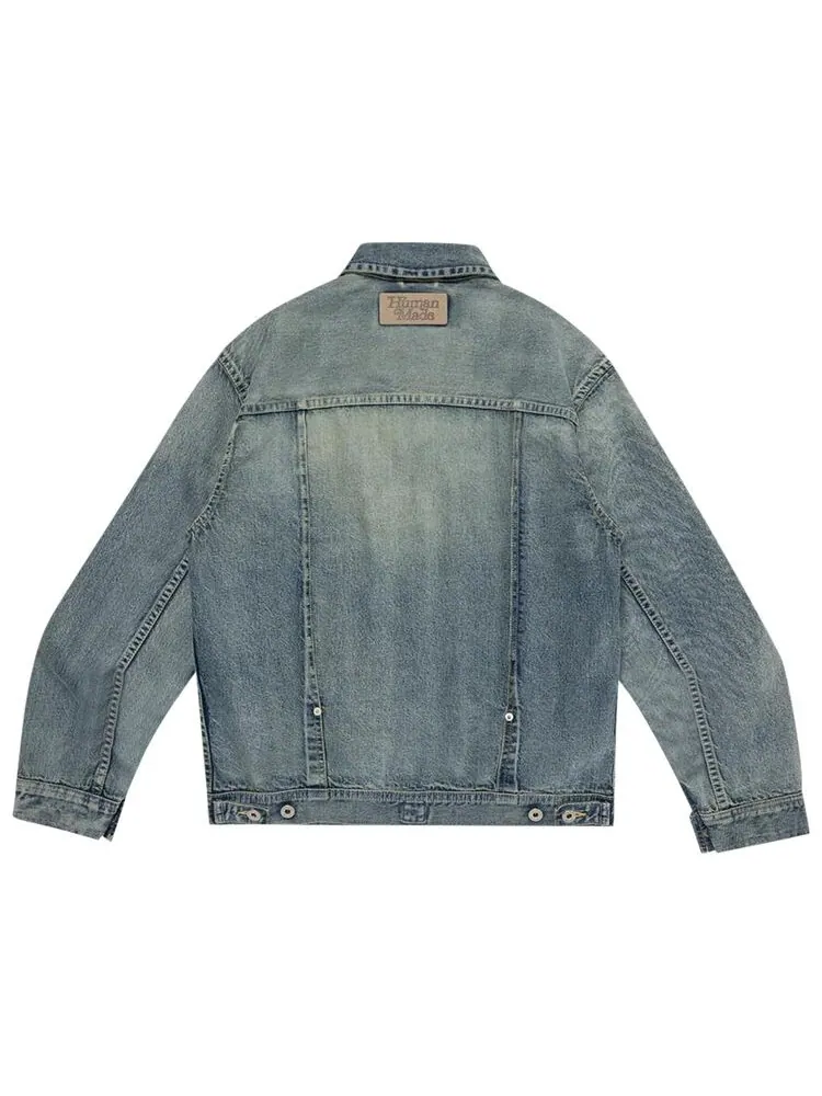 Куртка Human Made Denim Work Jacket Indigo — изображение 2 из 2, синий
