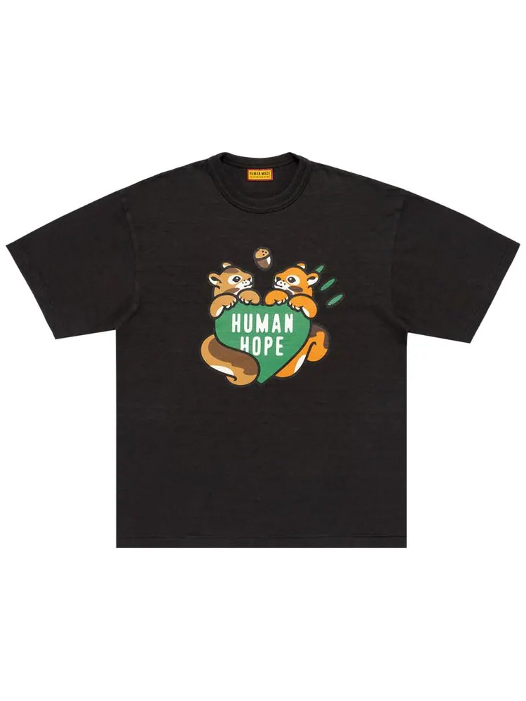 Футболка Human Made x j-hope Human Hope Graphic T-Shirt — изображение 1 из 2, черный