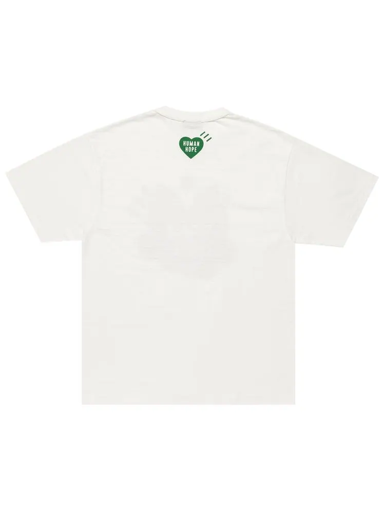 Футболка Human Made x j-hope Human Hope Graphic T-Shirt — изображение 2 из 2, белый