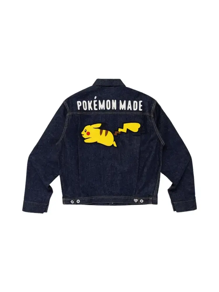 Джинсовая куртка Human Made x Pokémon Made — изображение 2 из 2, синий