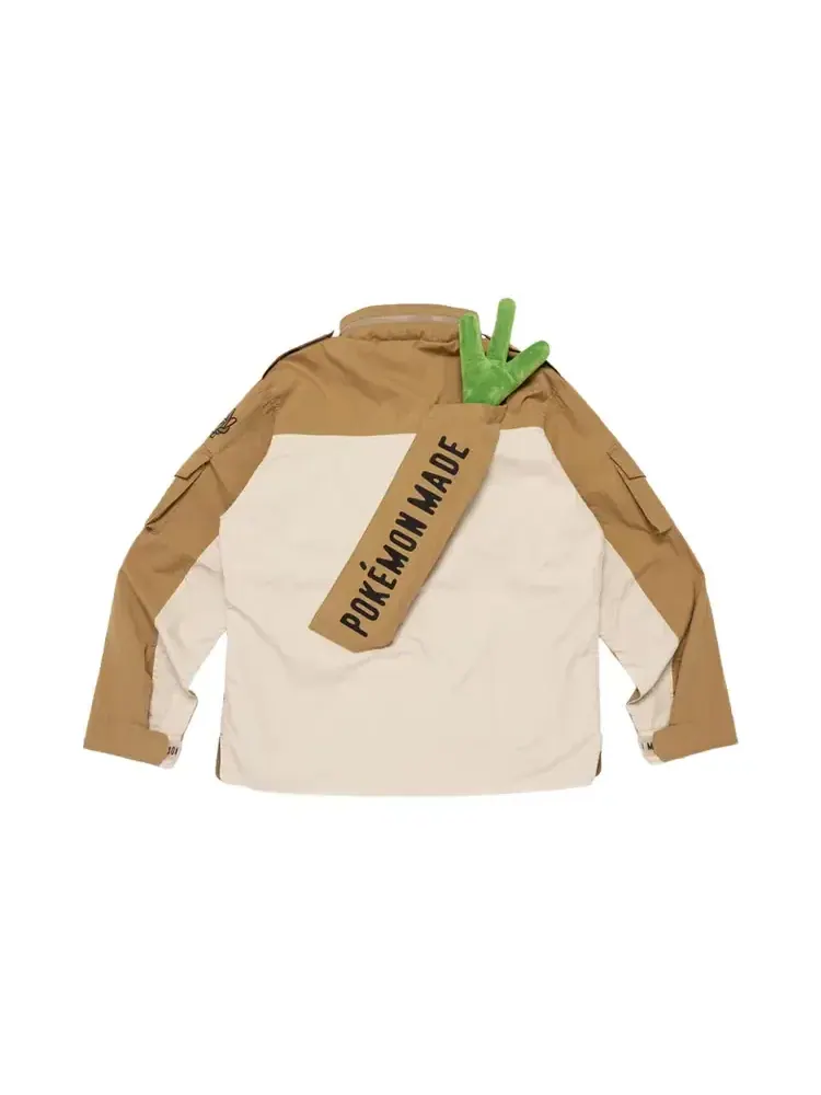 Куртка Human Made x Pokémon Made Utility Jacket — изображение 2 из 2, бежевый