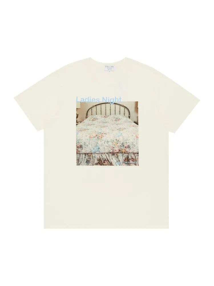 Футболка Collina Strada Graphic Tee - Ladies Night — изображение 1 из 3, белый
