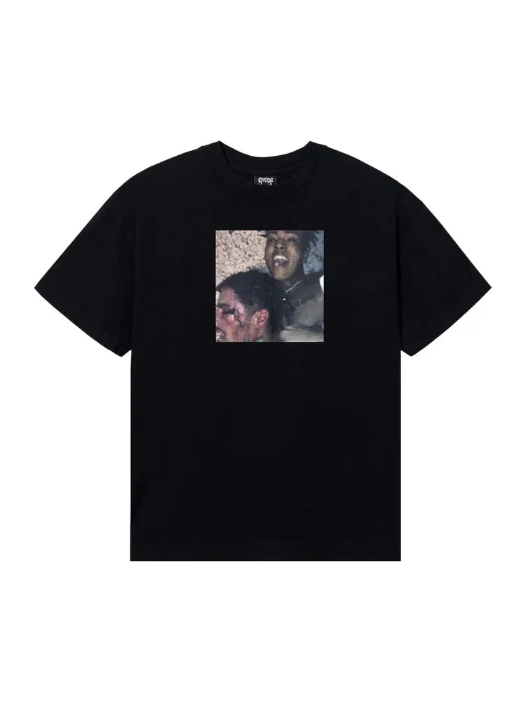 Футболка Revenge x XXXTentacion Yung Bratz Tee 'Black' — изображение 1 из 2, черный