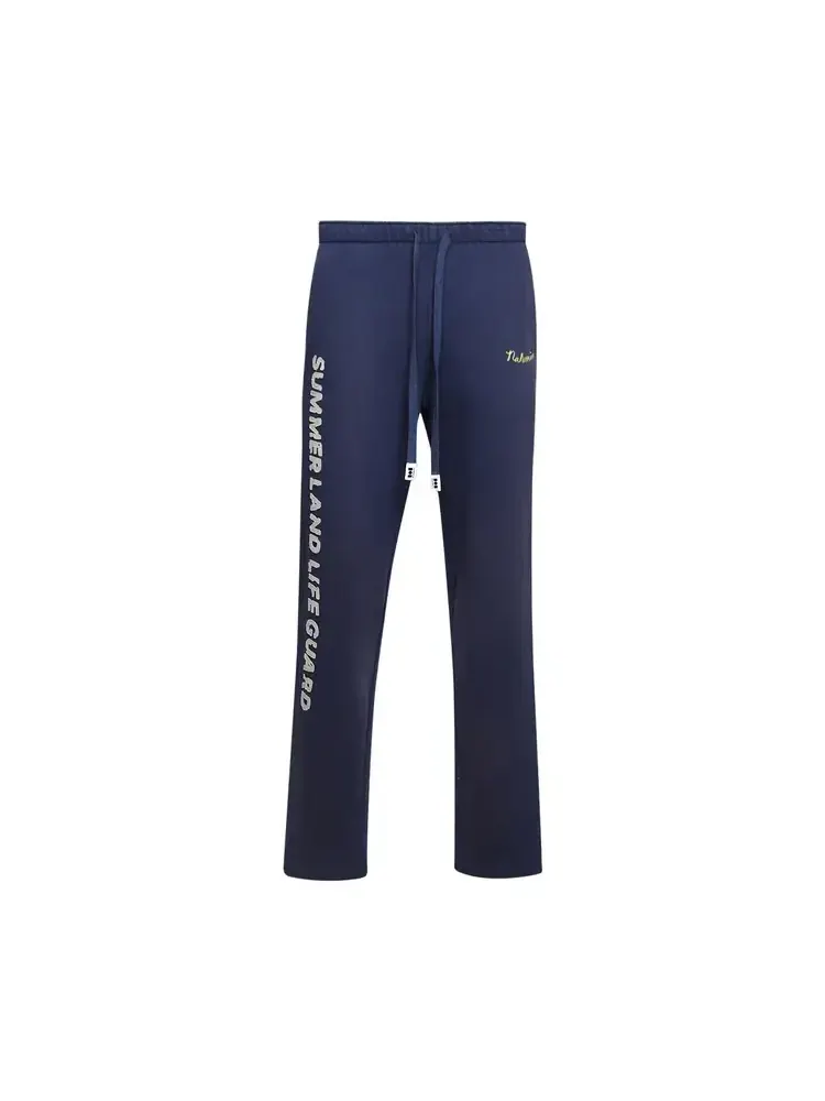 Спортивные штаны Nahmias Life Guard Wide Sweatpants 'Worn Navy Fleece' — изображение 1 из 1, синий