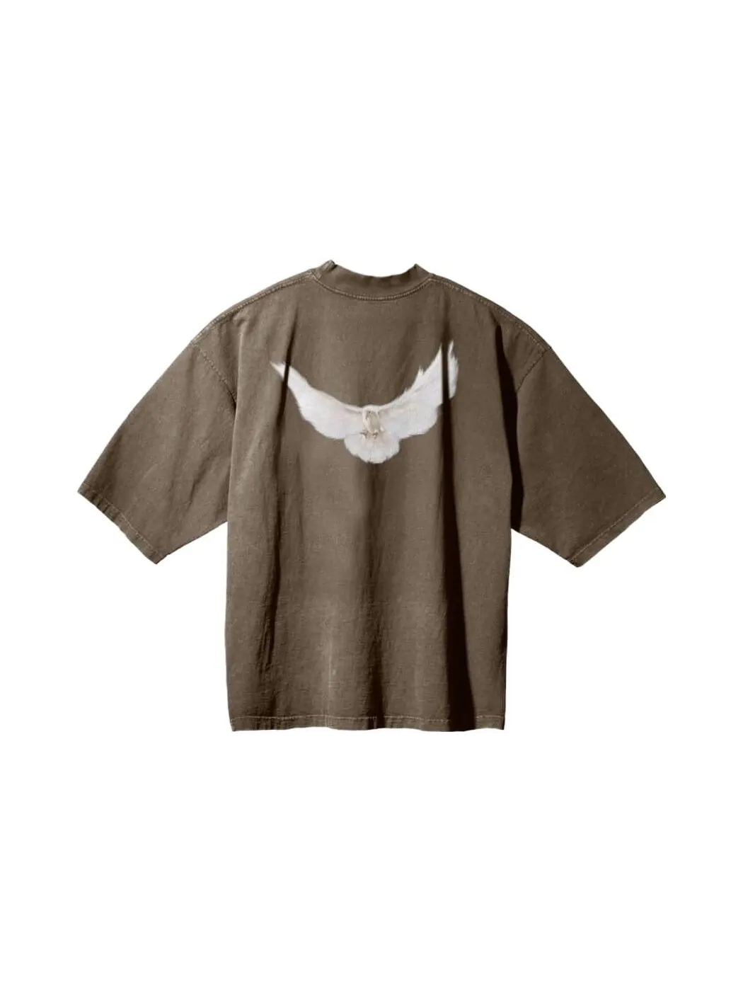 Футболка Yeezy Gap Engineered by Balenciaga Dove — изображение 2 из 5, коричневый