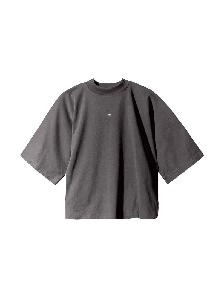 Футболка Yeezy Gap Engineered by Balenciaga Logo No Seam — изображение 1 из 7, темный серый
