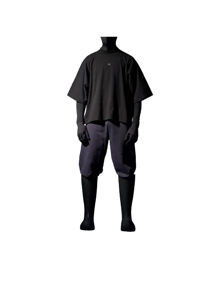 Футболка Yeezy Gap Engineered by Balenciaga Logo No Seam — изображение 5 из 7, темный серый