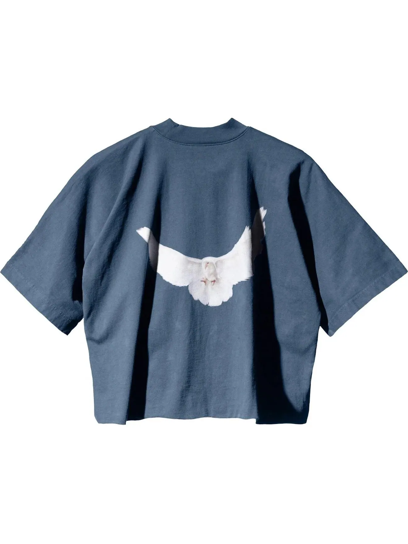 Футболка Yeezy x Gap Dove No Seam — изображение 2 из 4, синий