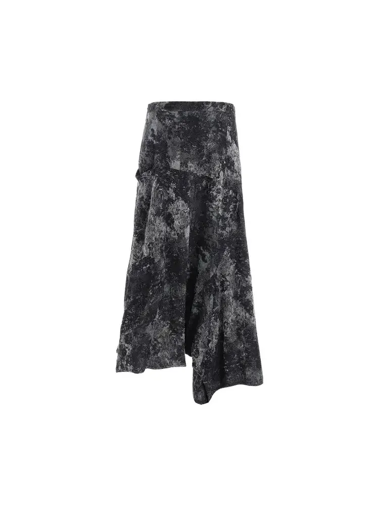 Брюки Y's O-Asymmetry with Gusset 'Green' — изображение 2 из 2, зеленый