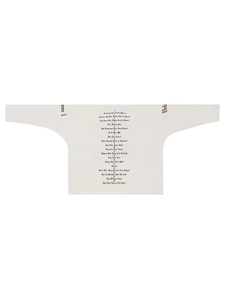Лонгслив YZY Gosha Vultures Long T — изображение 2 из 2, белый